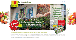 Desktop Screenshot of laserenissimabio.com